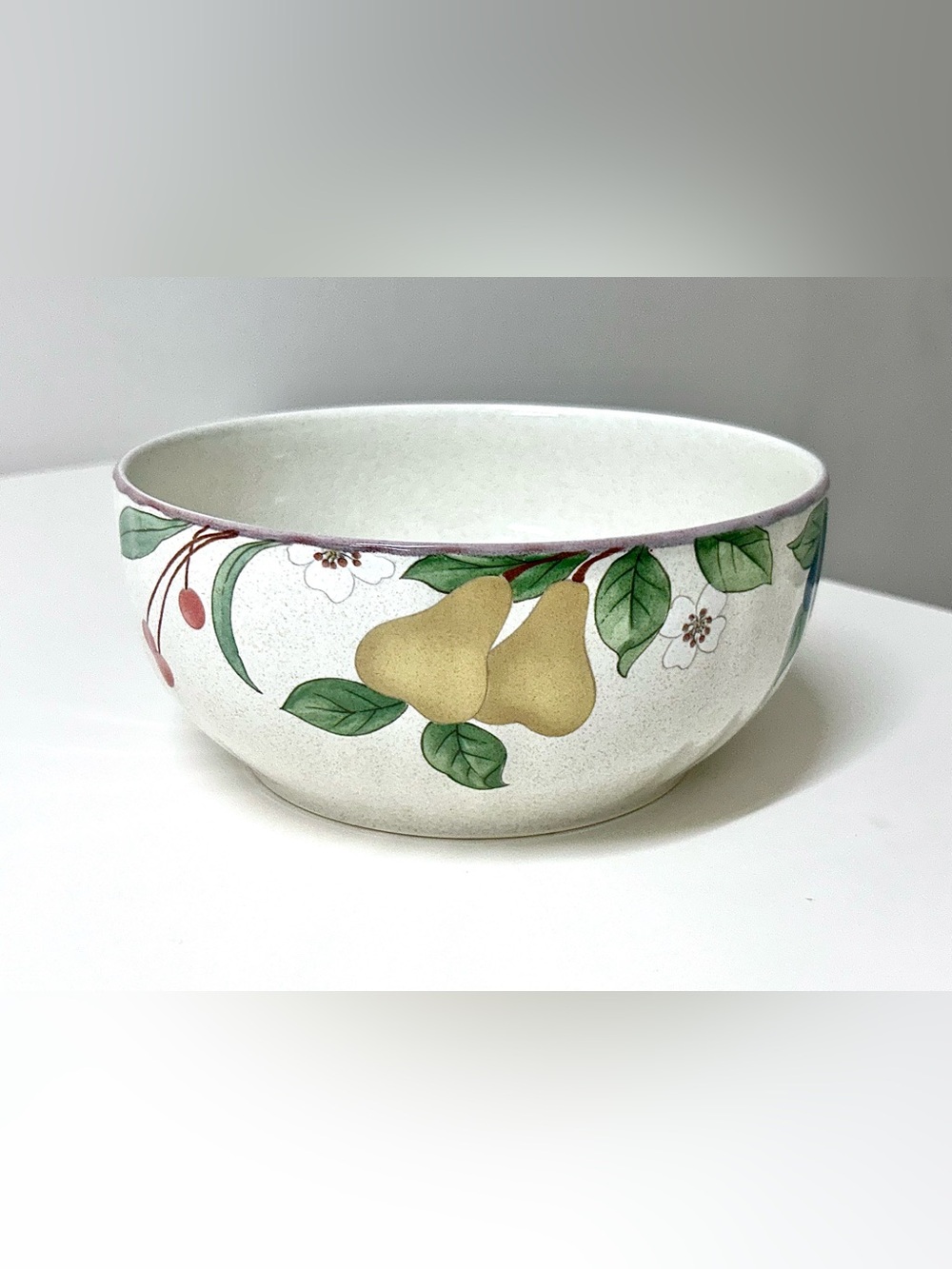 Vintage Retired MIKASA Country Classics Dc014 FRUIT PANORAMA Vegetable Bowl
